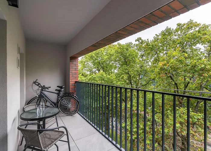 Apartwro 3th - Przy Dworcu Glownym Pkp, Balkon, Garaz, Rowery Appartement