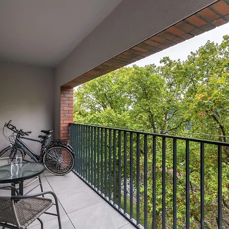 Apartwro 3th - Przy Dworcu Głównym Pkp, Balkon, Garaż, Rowery Apartament